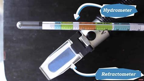 What are the advantages of a hydrometer vs a refractometer?