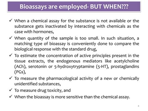 What are the advantages of bioassays?