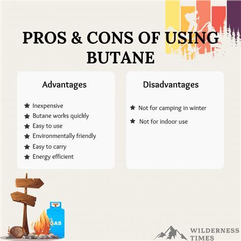 What are the advantages of butane over propane?