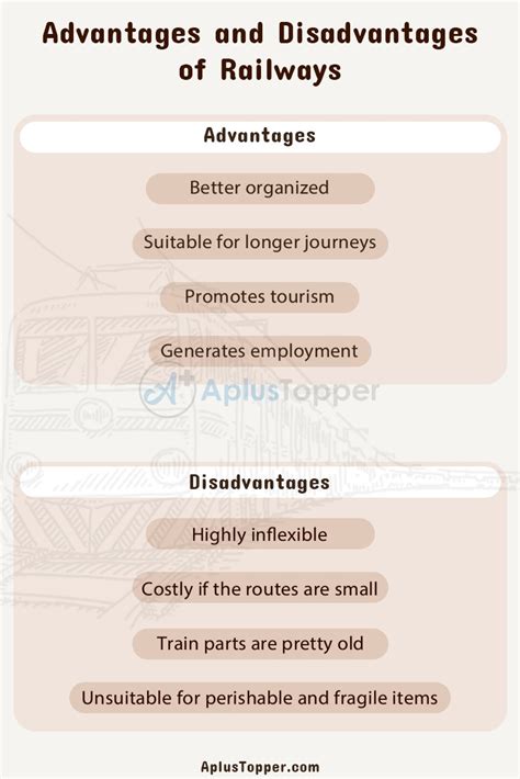 What are the advantages of railway?