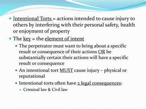 What are the affirmative defenses to intentional torts?