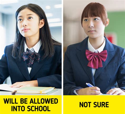What are the appearance rules for Japanese schools?