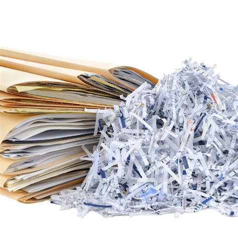 What are the before approved methods of document destruction?
