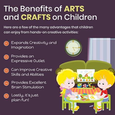 What are the benefits of crafting for children?