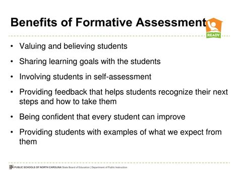 What are the benefits of formal assessment?