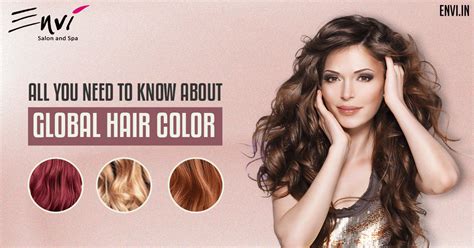 What are the benefits of global hair color?