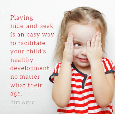 What are the benefits of hide and seek?