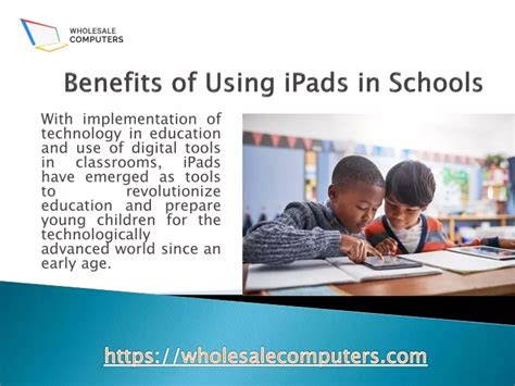 What are the benefits of using iPads in school?
