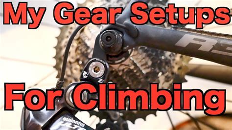 What are the best gear ratios for climbing hills?
