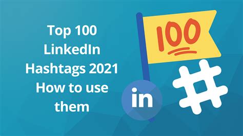 What are the biggest hashtags on LinkedIn?