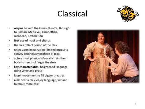 What are the characteristics of classical drama?