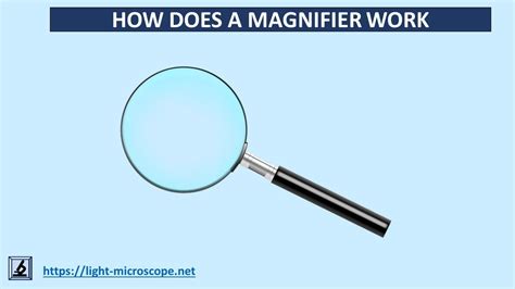 What are the characteristics of image under magnifying glass?