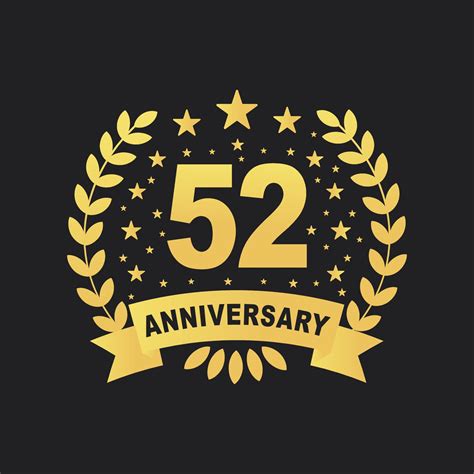 What are the colors for 52 anniversary?