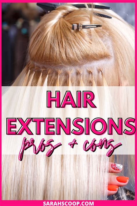 What are the cons of hair extensions?