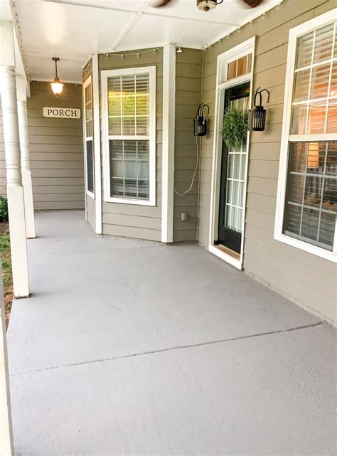 What are the cons of painting a concrete patio?