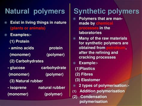 What are the cons of synthetic polymers?