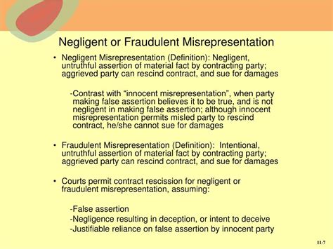 What are the damages for negligent misrepresentation?