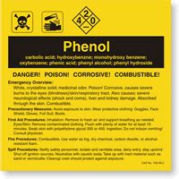 What are the dangers of phenol?