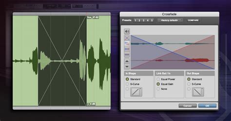 What are the different types of crossfades?