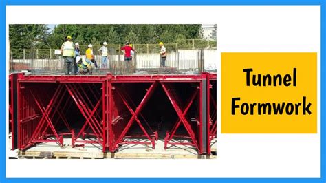 What are the different types of tunnel formwork?