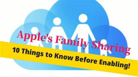 What are the disadvantages of Apple Family Sharing?