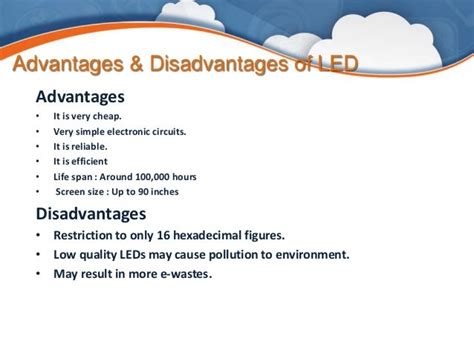 What are the disadvantages of LED TV?