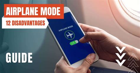 What are the disadvantages of airplane mode?