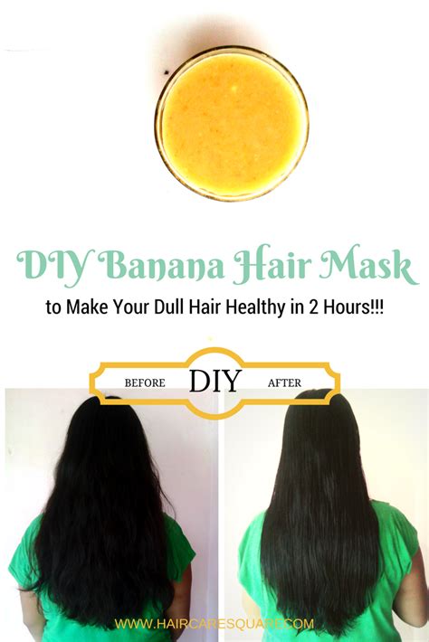 What are the disadvantages of banana hair mask?
