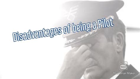 What are the disadvantages of being a pilot?