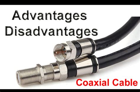 What are the disadvantages of coaxial?