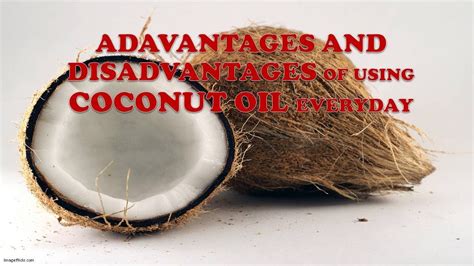 What are the disadvantages of coconut oil?