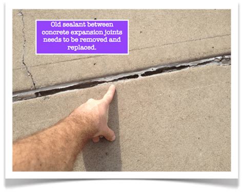 What are the disadvantages of expansion joints in concrete?