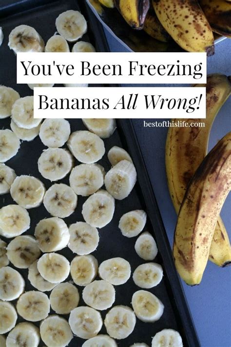 What are the disadvantages of freezing bananas?