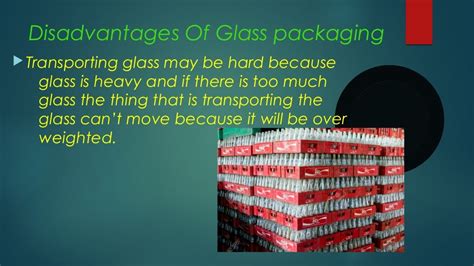 What are the disadvantages of glass cups?