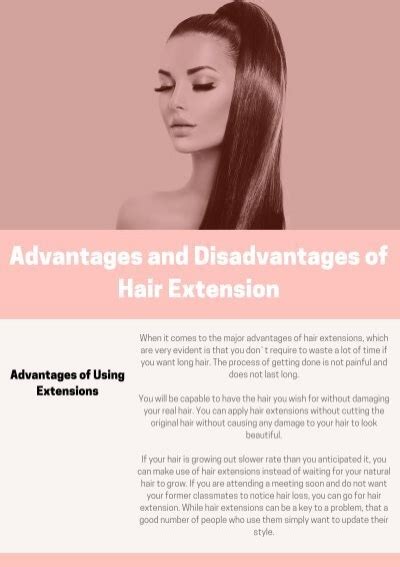 What are the disadvantages of hair extensions?