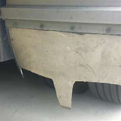 What are the disadvantages of mud flaps?