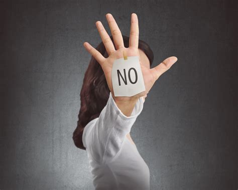 What are the disadvantages of saying no?