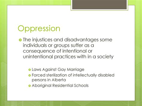 What are the disadvantages of social injustice?