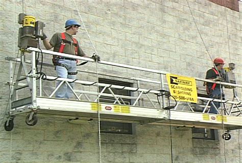 What are the disadvantages of suspended scaffolding?