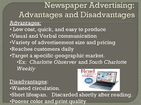 What are the disadvantages of using newspaper for promotion?