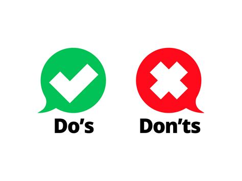 What are the do's and don ts in Canada?