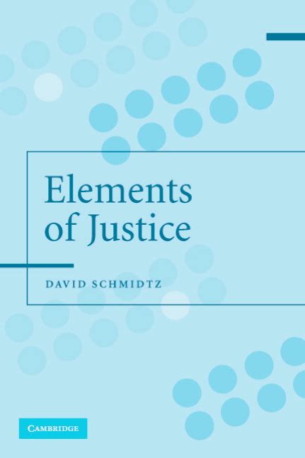 What are the elements of justice summary?