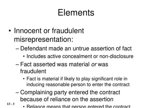 What are the elements of negligent misrepresentation in CT?