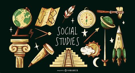 What are the elements of social studies?