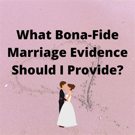 What are the evidence of married couples?