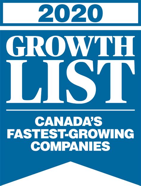 What are the fastest growing companies in Canada?