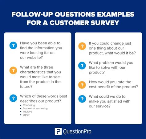 What are the follow-up questions?