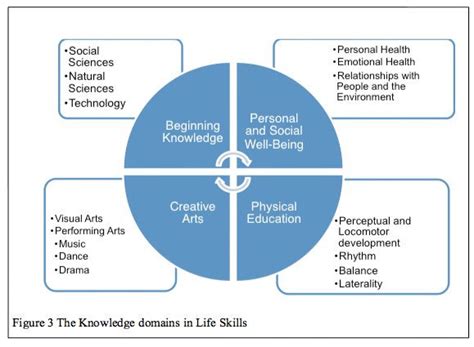 What are the four focus areas of life skills?