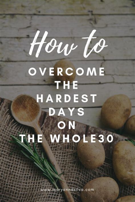 What are the hardest days on Whole30?