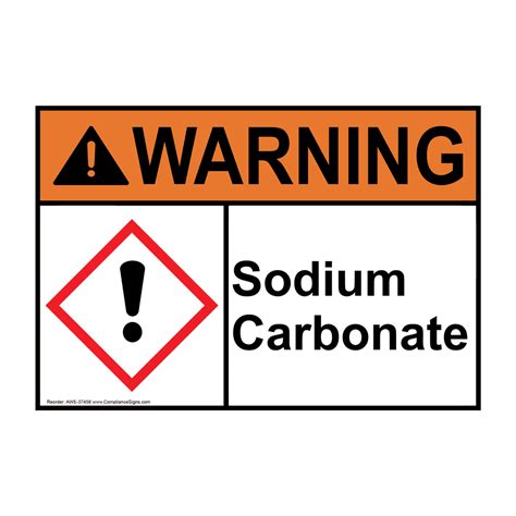 What are the hazards of sodium bicarbonate?